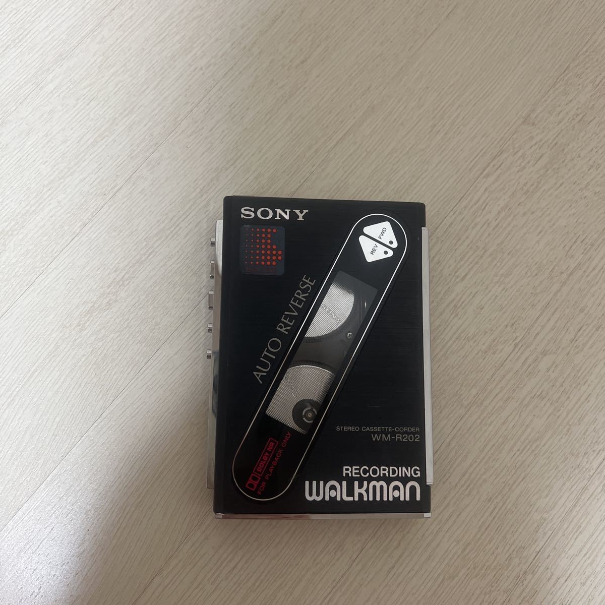 SONY WALKMAN カセットウォークマン WM-R202 動作未確認(録音、再生