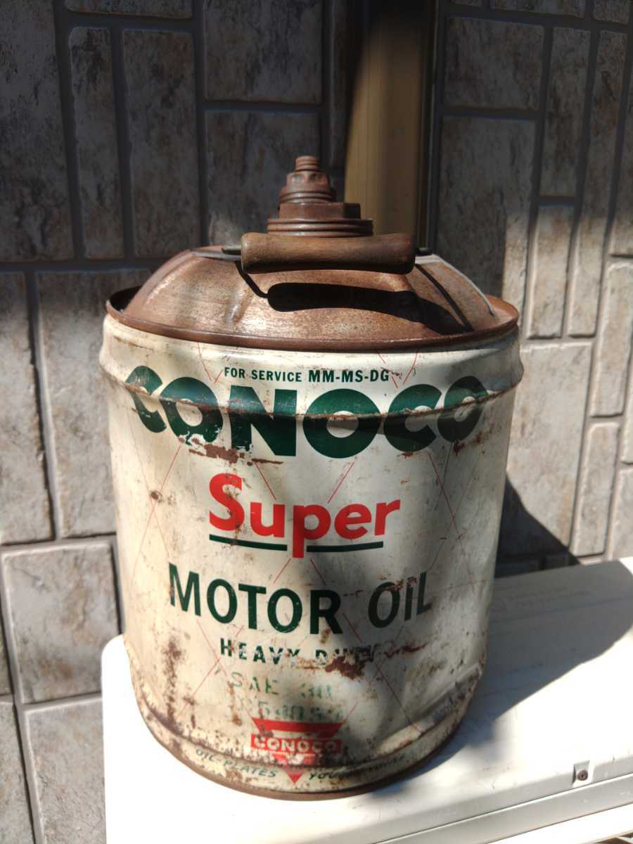 ビンテージ オイル缶 OIL ヴィンテージ ガレージ オブジェ 世田谷ベース