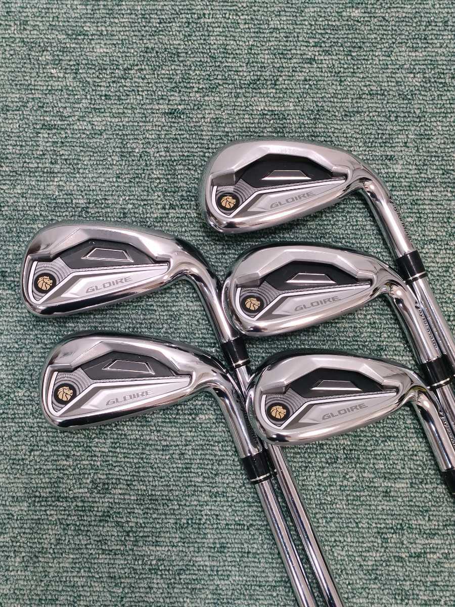 テーラーメイド 5本セット GLOIRE アイアン6〜PW FOGED アイアンセット