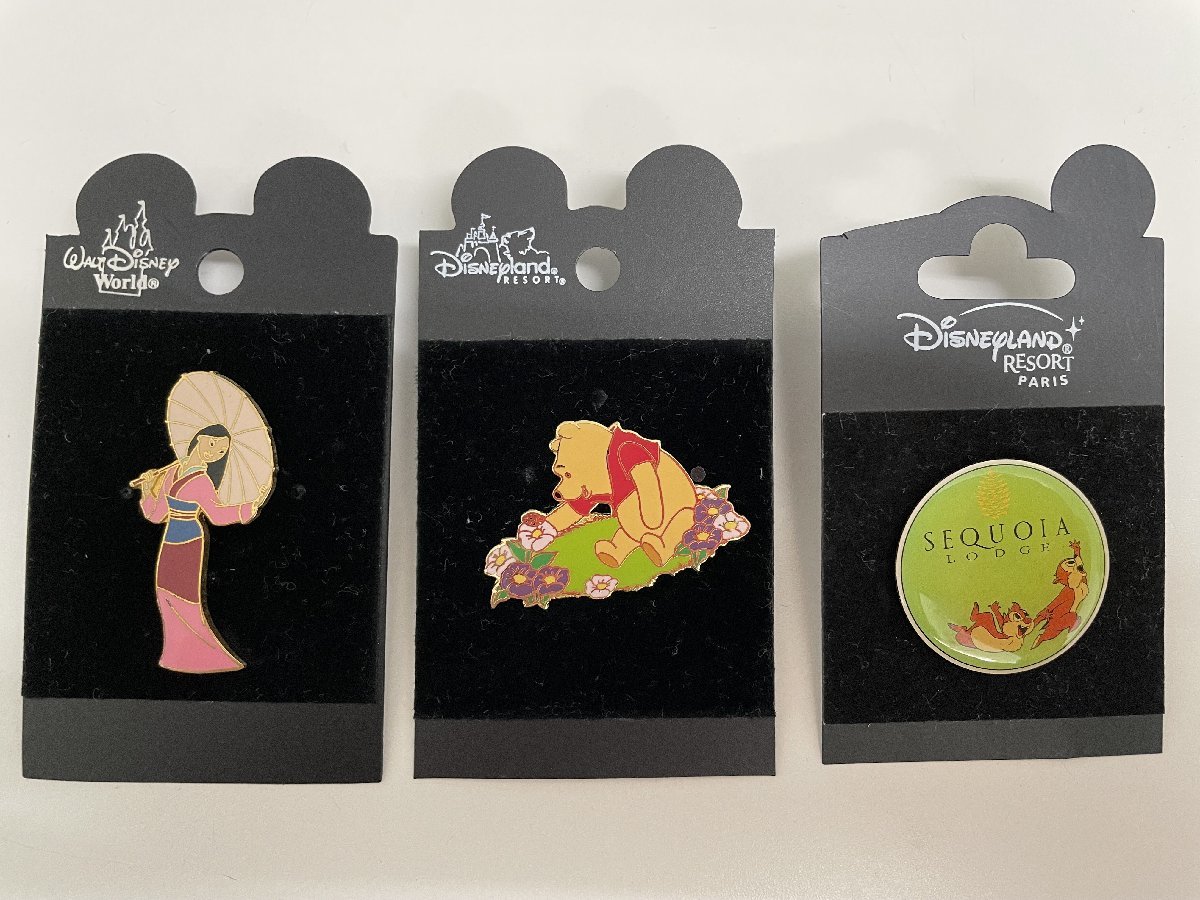 ピンバッジ WDW フロリダ チップ＆デール 5点セット ウォルト