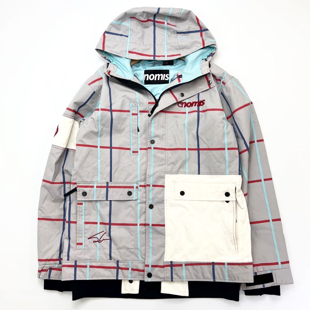 nomis ノーミス カモフラージュ スノーボードパンツ M nomis ノーミス