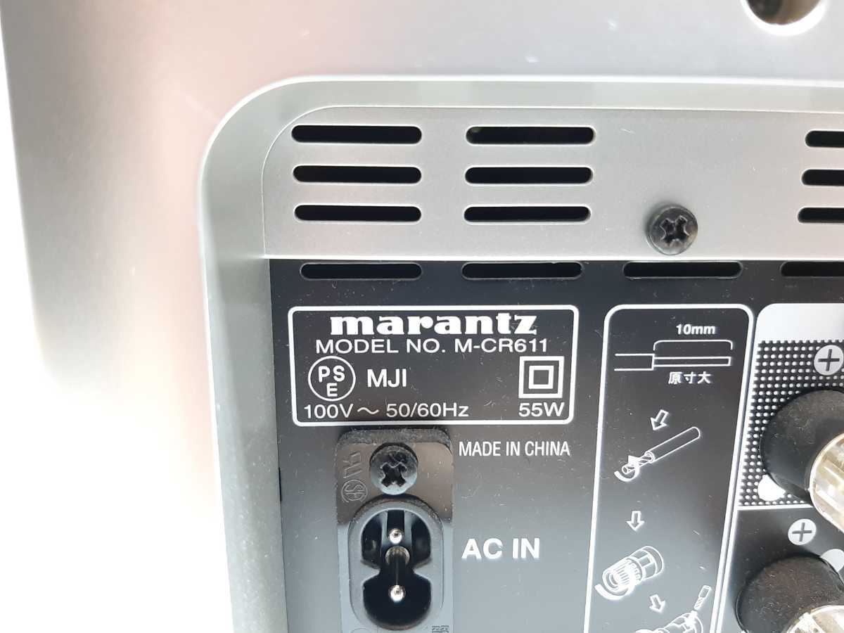 美品 マランツ M-CR611 ネットワークCDレシーバー シルバー 2016年 marantz マランツ ネットワークCDレシーバー M-CR611 10/2①