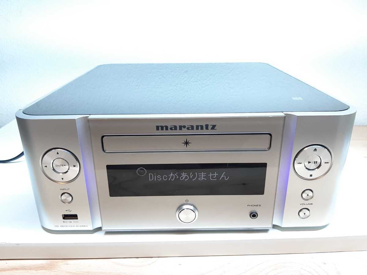 美品 マランツ M-CR611 ネットワークCDレシーバー シルバー 2016年 marantz マランツ ネットワークCDレシーバー M-CR611 10/2①