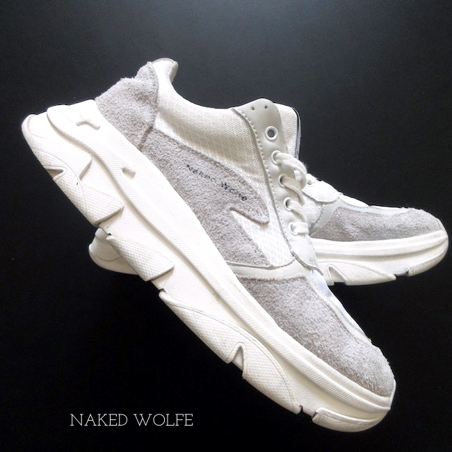 ネイキッドウルフ naked wolfe 白 スニーカー 厚底(Naked Wolfe ネイキッドウルフ naked wolfe 白 スニーカー 厚底(Naked Wolfe