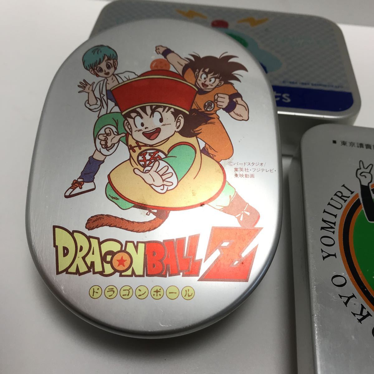 昭和レトロ アルミお弁当箱 3個セット ドラゴンボール/巨人/サンリオ 