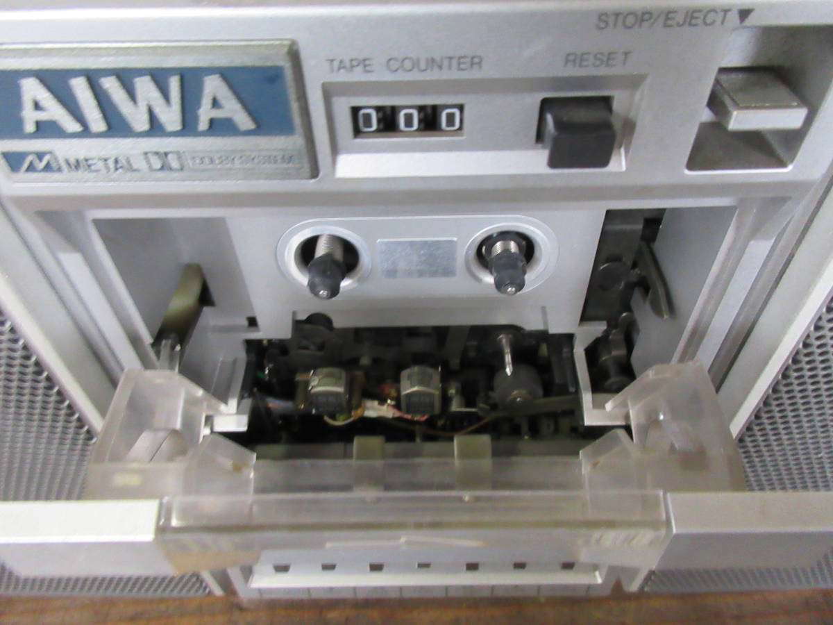 AIWA アイワ CS-90X ラジカセ ラジオ FM/AM ステレオ カセット