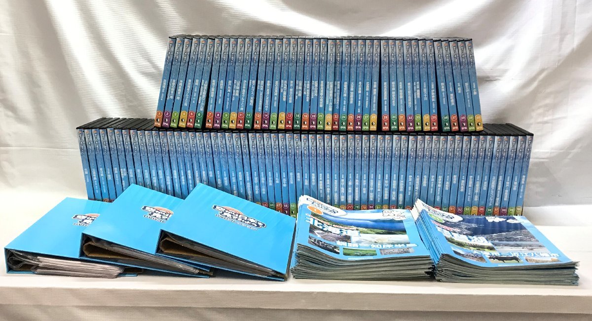 現状品】全巻セット デアゴスティーニ 空から日本を見てみよう DVD