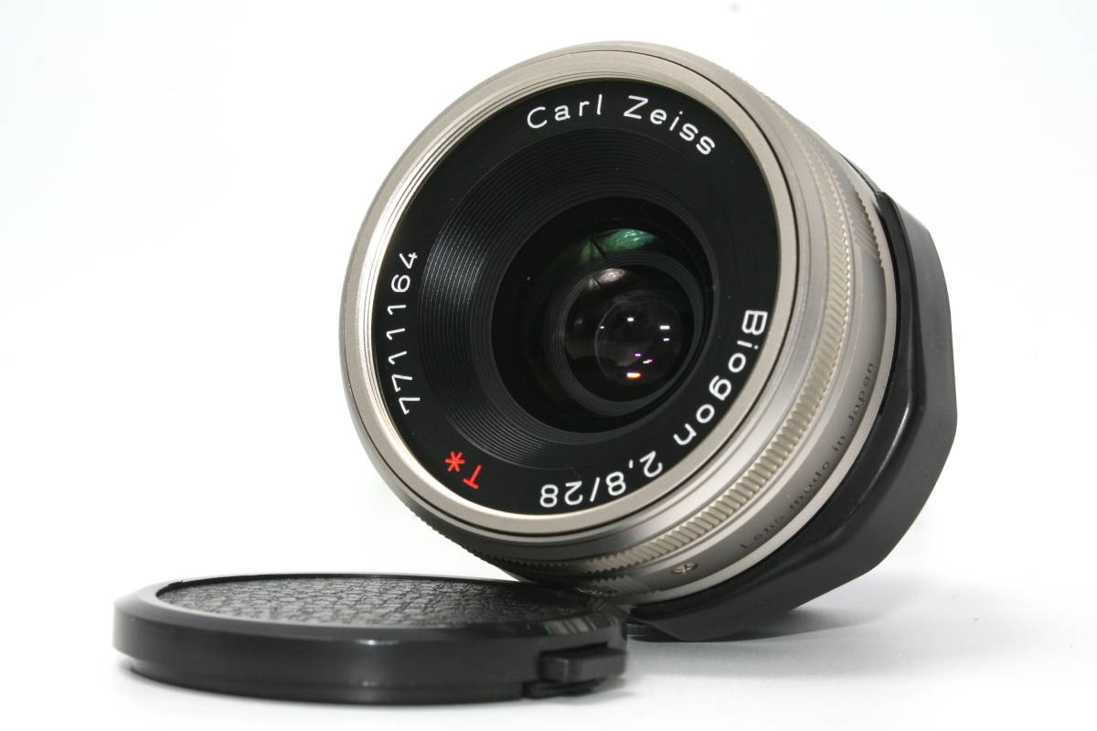 ☆外観極上品☆ CONTAX Carl Zeiss Biogon 28mm F2.8 T* Gマウント