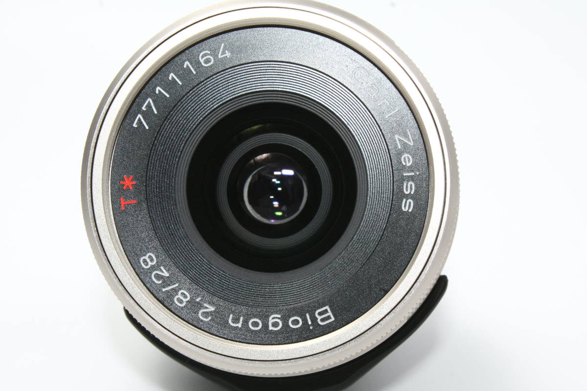 ☆外観極上品☆ CONTAX Carl Zeiss Biogon 28mm F2.8 T* Gマウント