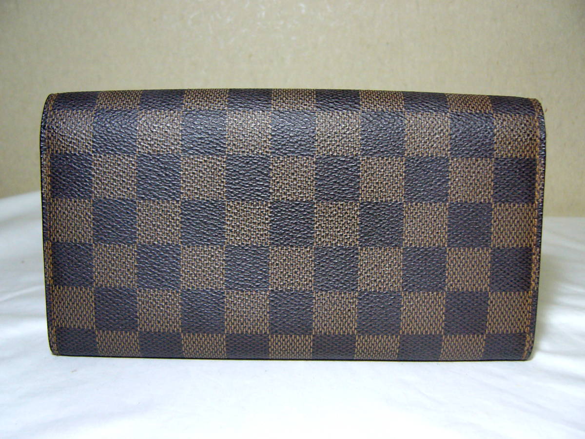 ダミエ 長財布 エベヌ サラ ポルトフォイユ ルイヴィトン VUITTON 
