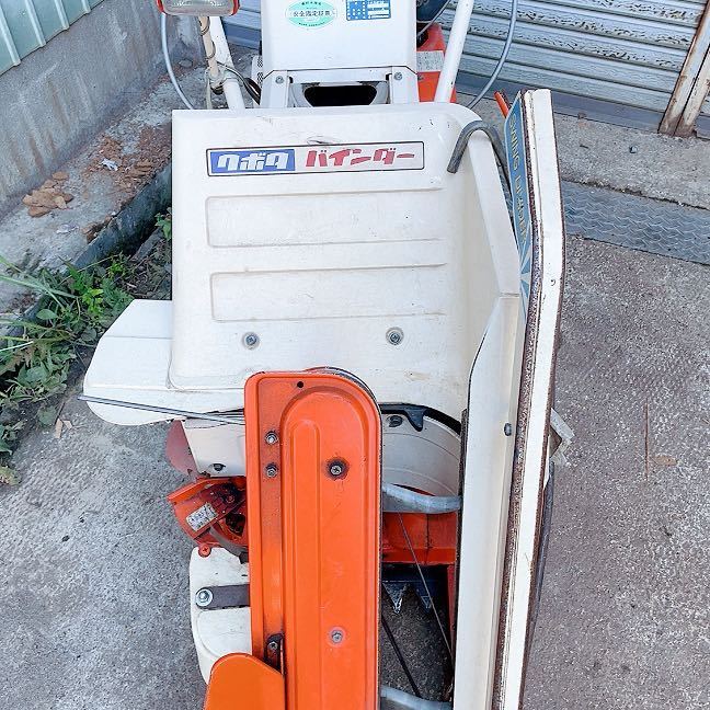 ☆動作品☆ Kubota クボタ HF32 バインダー 稲刈り 農機具 刈取機 結束
