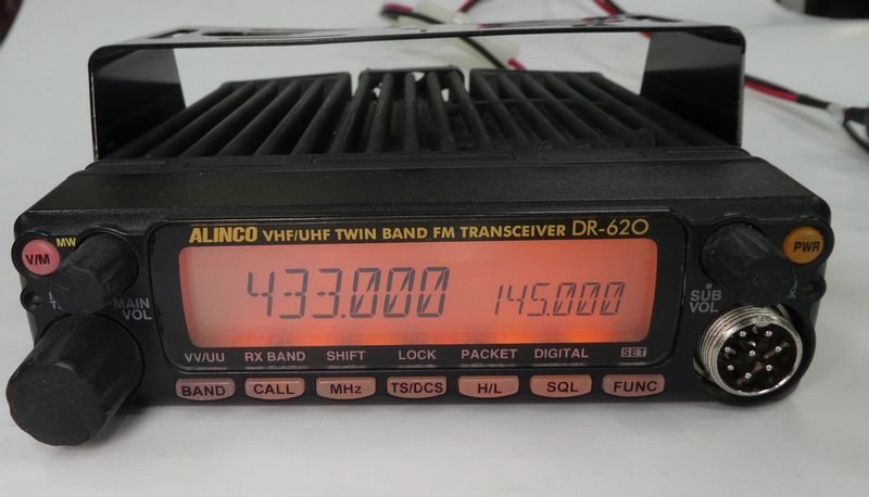 品質保証，爆買い DR-620 ALINCO 144/430MHz 20W FMトランシーバー 中古
