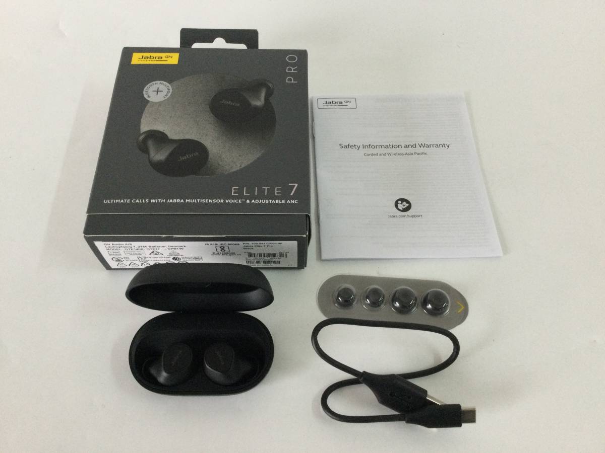 0 Jabra Elite Pro 完全ワイヤレスイヤホン チタニウムブラック - ま