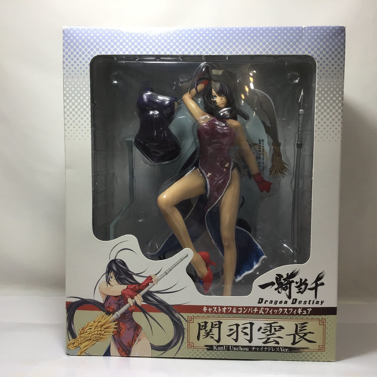 未開封品 一騎当千 Dragon Destiny 関羽雲長 チャイナドレスVer TFC 