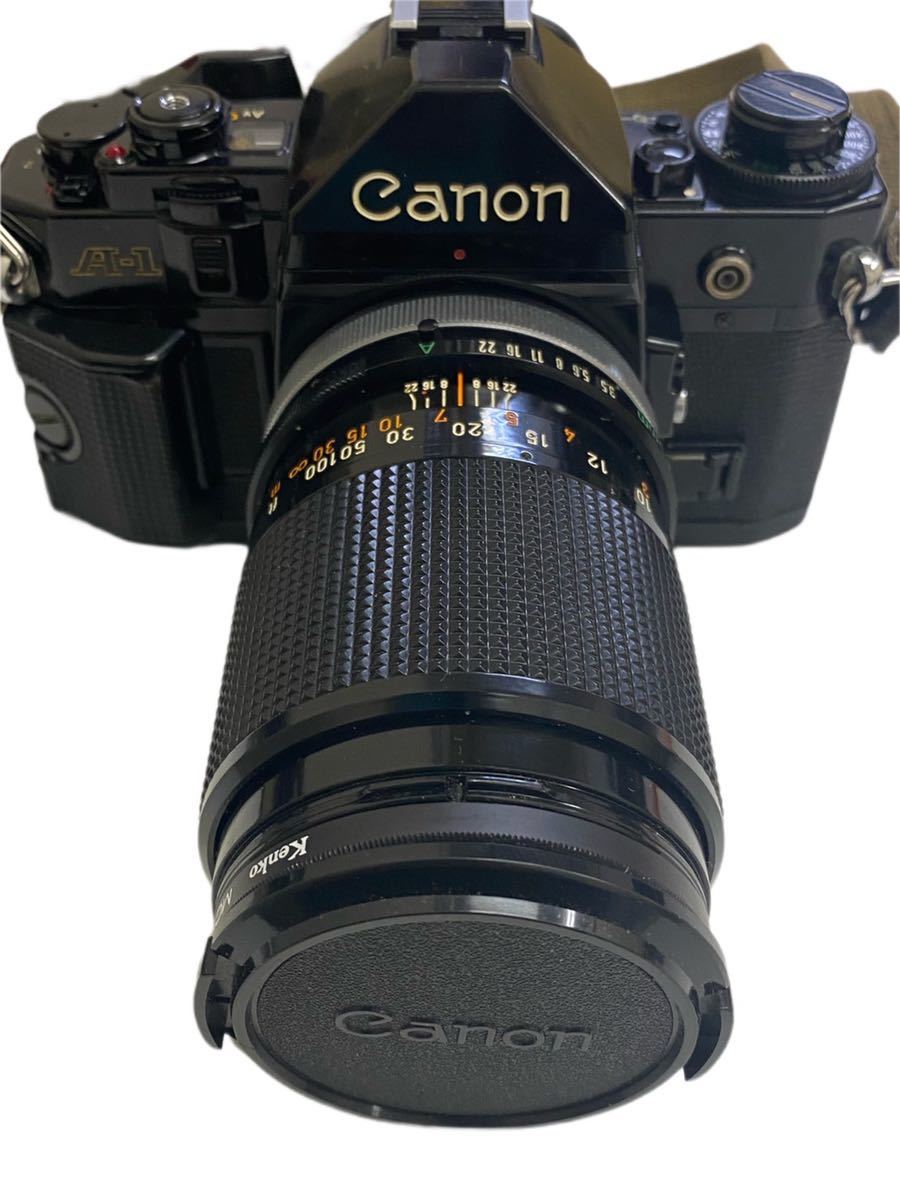 完動品】Canon FTb フィルム一眼レフカメラ 28mm 135mmレンズ 完動品