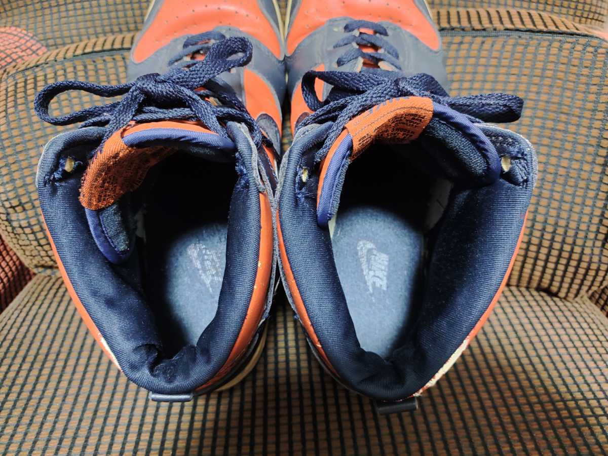 美品 希少 初期復刻 NIKE ナイキ DUNK HIGH LE COLLEGE ORANGE 