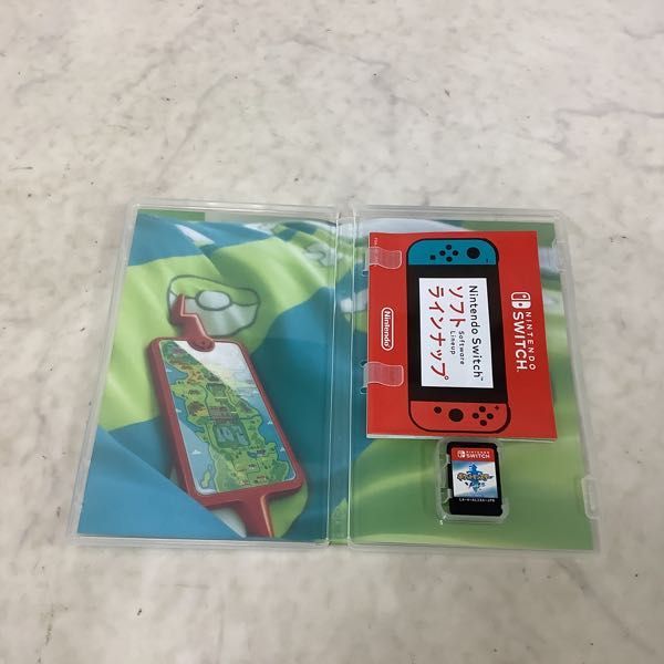 1円〜 Nintendo Switch ソフト ポケットモンスター ソード ポケモン