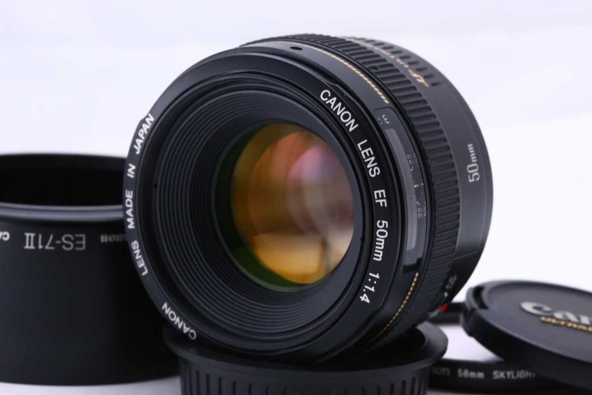 ♪Canon EF50mm F1.4 USM （中古美品）♪