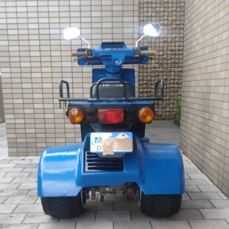 ジャイロｘ 2スト TD01 最終型 ミニカー登録 ホンダ ジャイロX 2スト ミニカー登録 TD01-22番台(50cc以下)｜売買