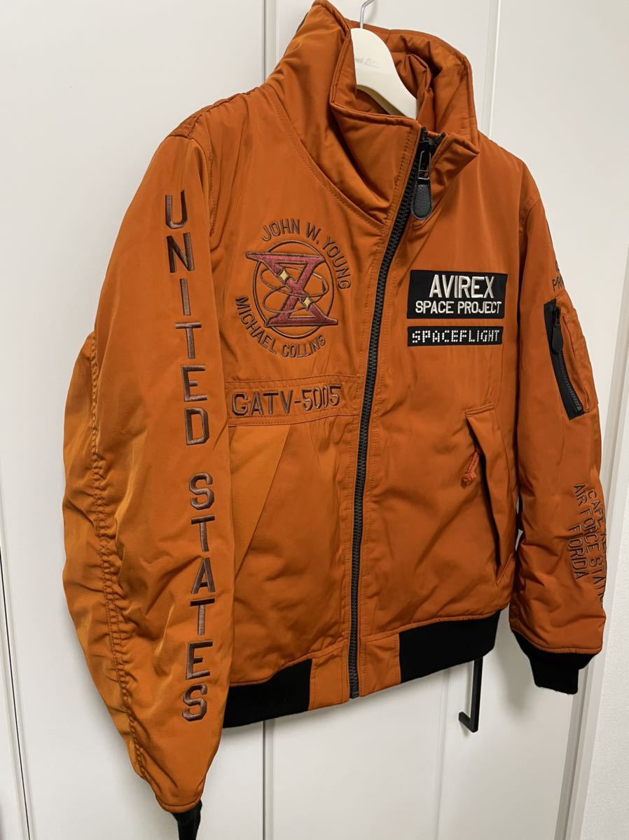 美品】AVIREX GT-10 Lサイズ MA-1 フライトジャケット ミリタリー