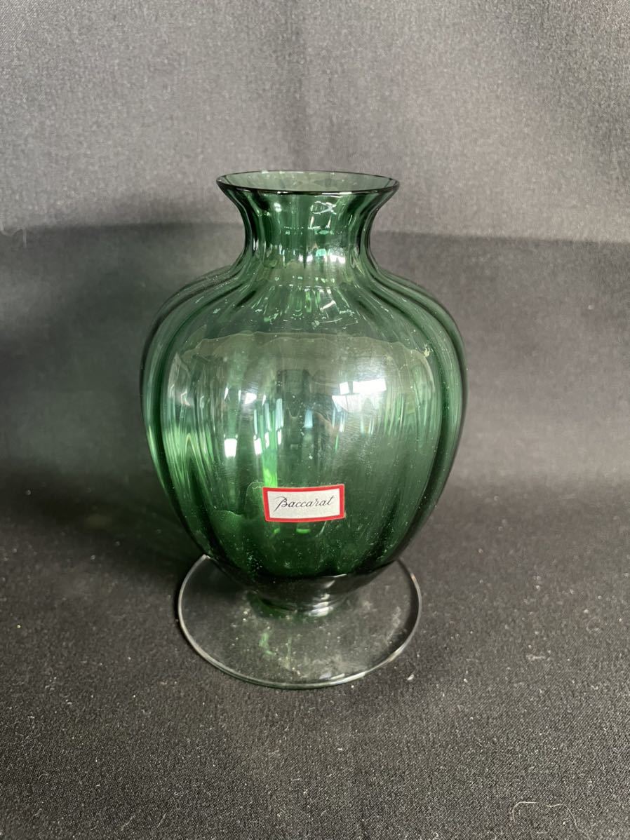 Baccarat バカラ フラワーベース 花瓶 ガラス花瓶 バカラ花瓶 一輪挿し 