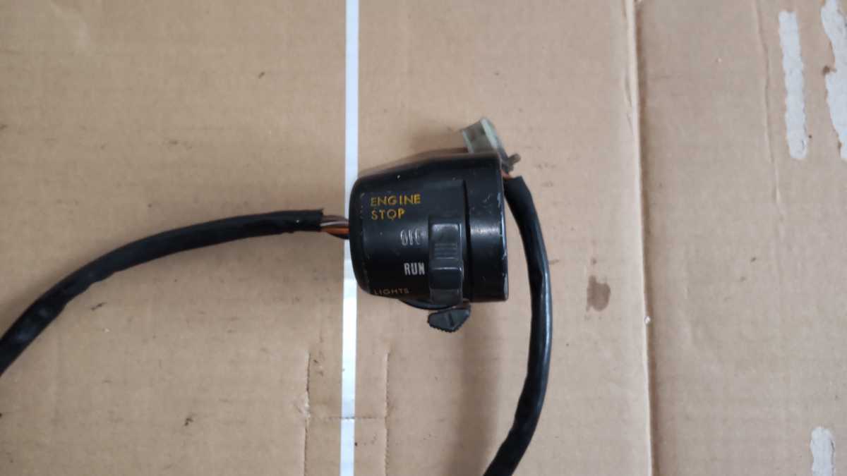 Z250FT 右ハンドルスイッチ (検索) CB250T GSX250E GS400 CBX400F CB400F GT380 Z400FX RZ250 KH400 旧車 当時物