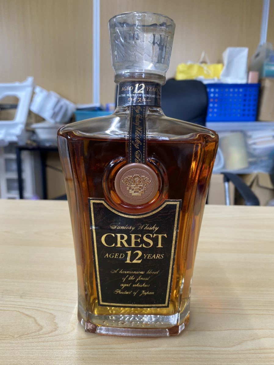 1円~ サントリー Suntory クレスト Crest 12年 ブレンデッド Blended