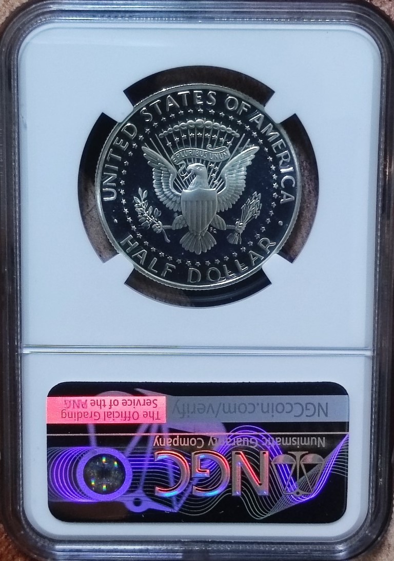 アメリカ合衆国】2006年 ケネディ 50セント銀貨 NGC鑑定 PF69 ULTRA