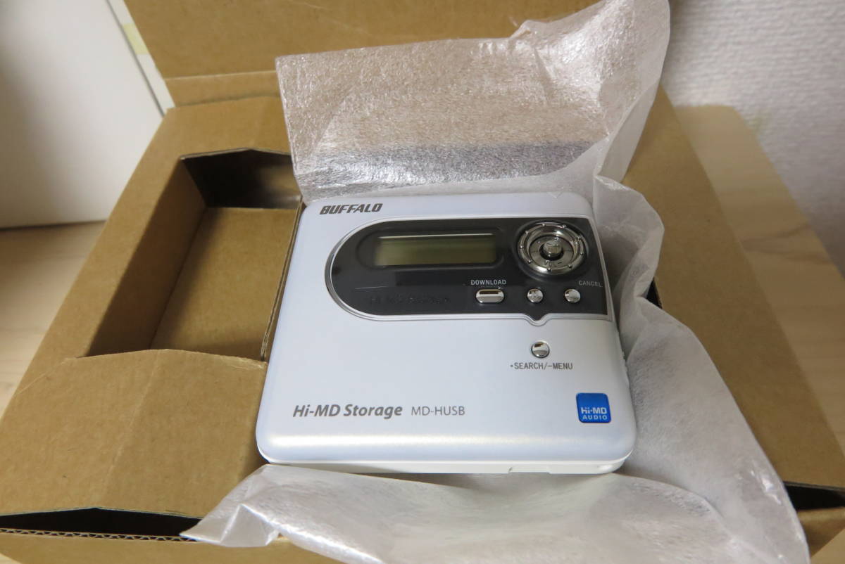 MD-HUSB ポータブルHi-MDプレーヤー USB2.0（Full Speed対応）接続 MD