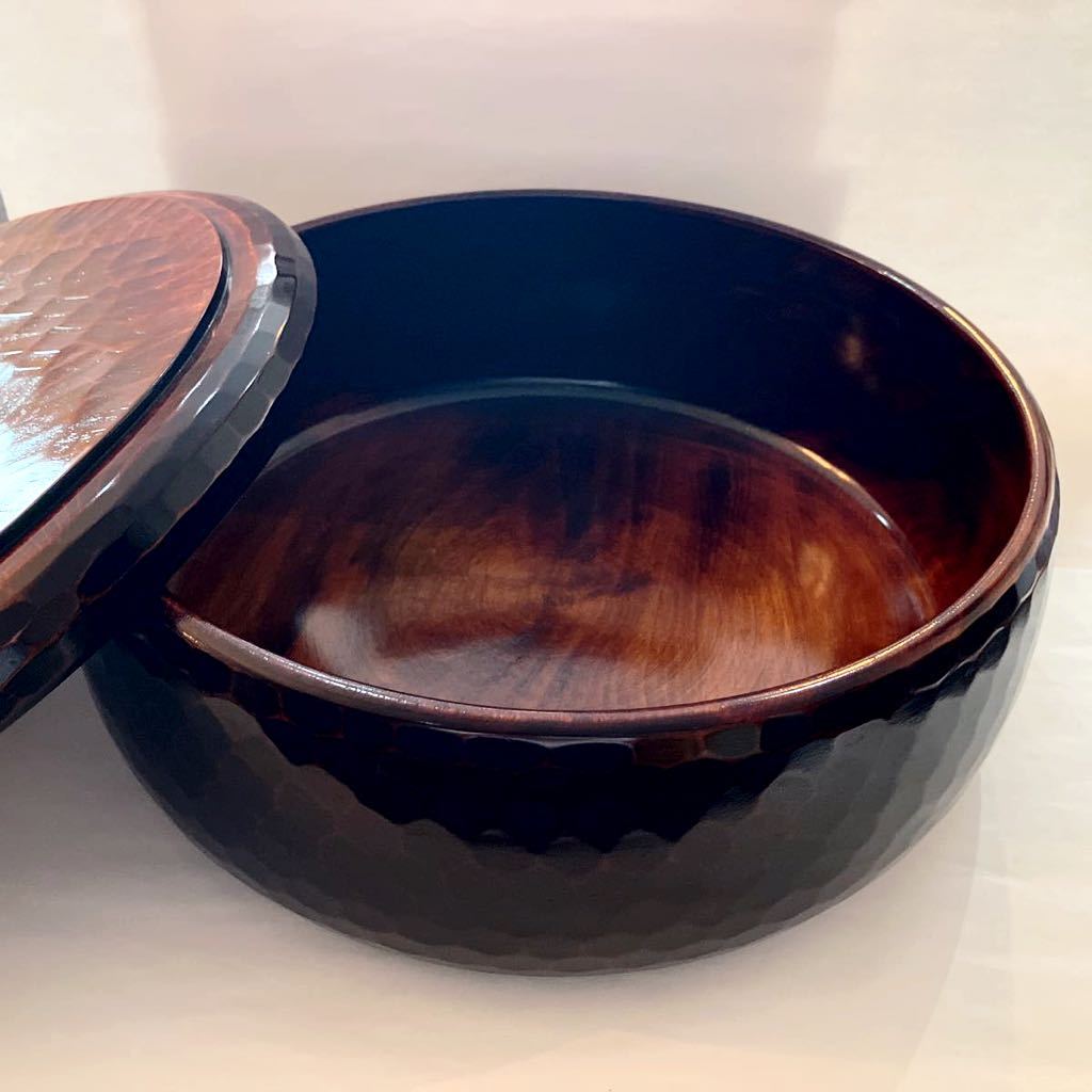津軽塗 うるし 天然木 茶櫃 セット 茶器 茶筒 茶合 茶道具 おひつ 木工