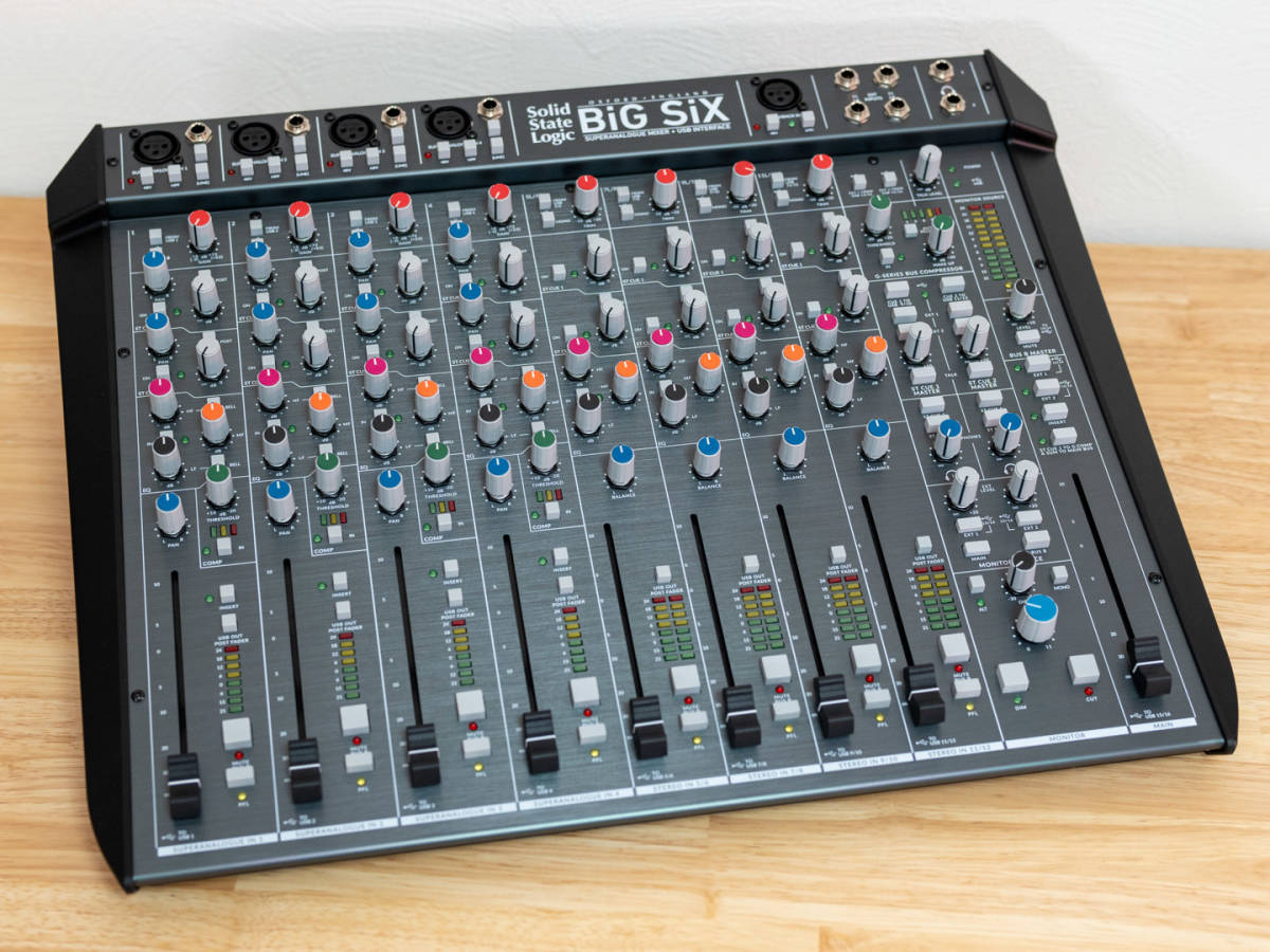 海外 安い通販 SSL BiG SiX (Solid State Logic) ミキサー＋オーディオ