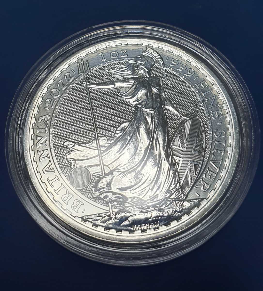 人気商品再入荷 2022年 (新品) イギリス「ブリタニア」純銀 1オンス
