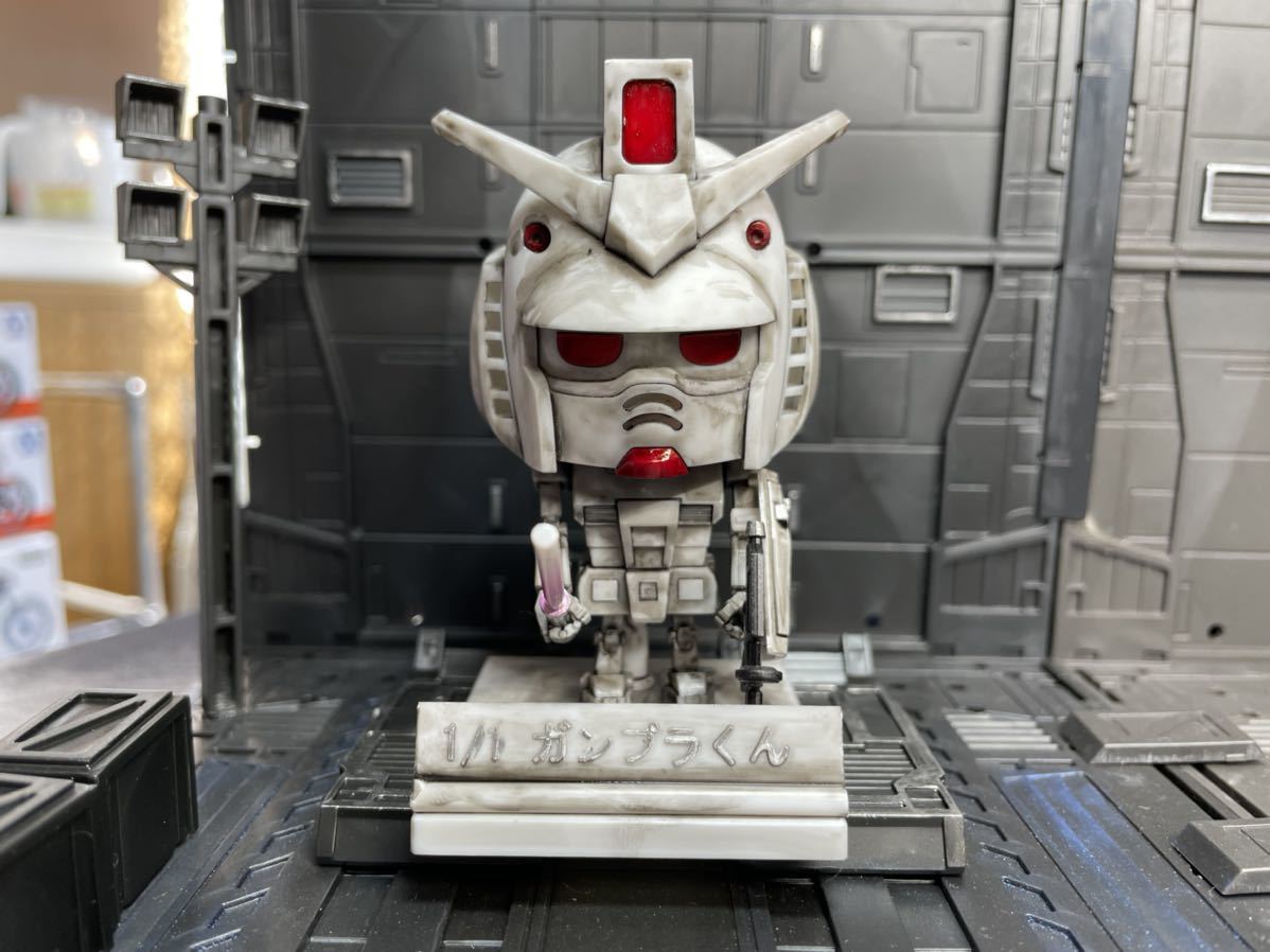 1⁄1 完成品 ガンプラくん 1⁄1 塗装済 ガンプラ ザクプラくんDXセット