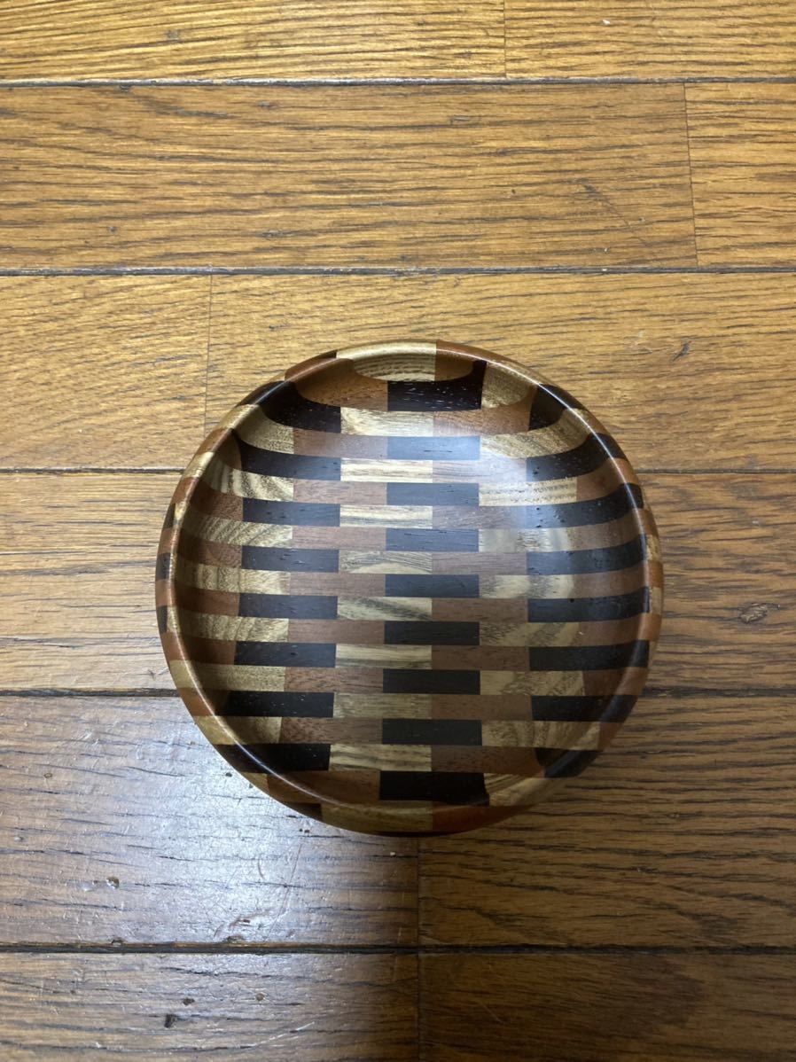 寄木細工 菓子器 小物入れ 箱根寄木細工 箱根細工 小皿 ナッツ皿