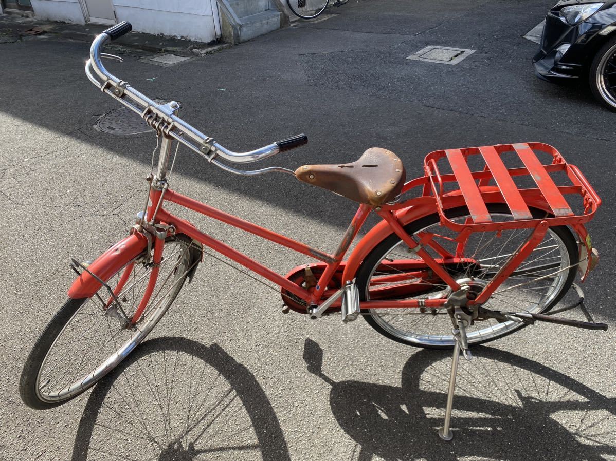 自転車 昭和レトロ 丸石 実用車 郵便自転車 Yahoo!オークション 大阪発