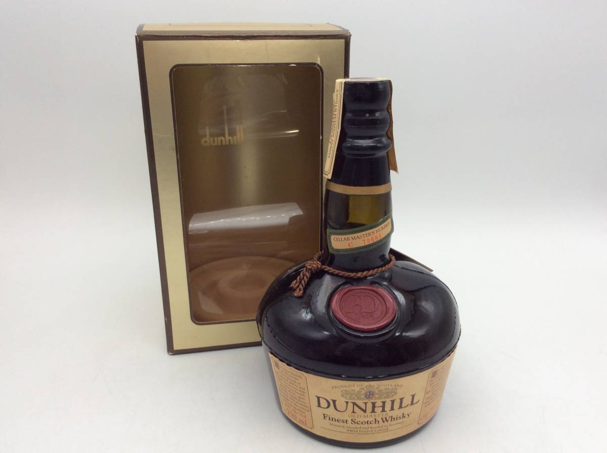 ダンヒル Dunhill 未開栓 古酒 オールドマスター 43% 750mlの メルカリ