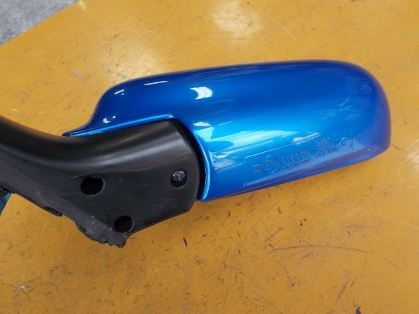 スバル インプレッサ WRX STi GDB - 純正ドアミラー 左右 青 ブルー