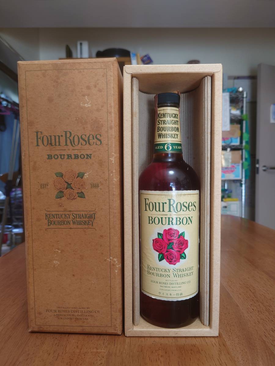 Four Roses 0 STRAIGHT Bourbon - WHISKEY BOURBON KENTUCKY old 特級 