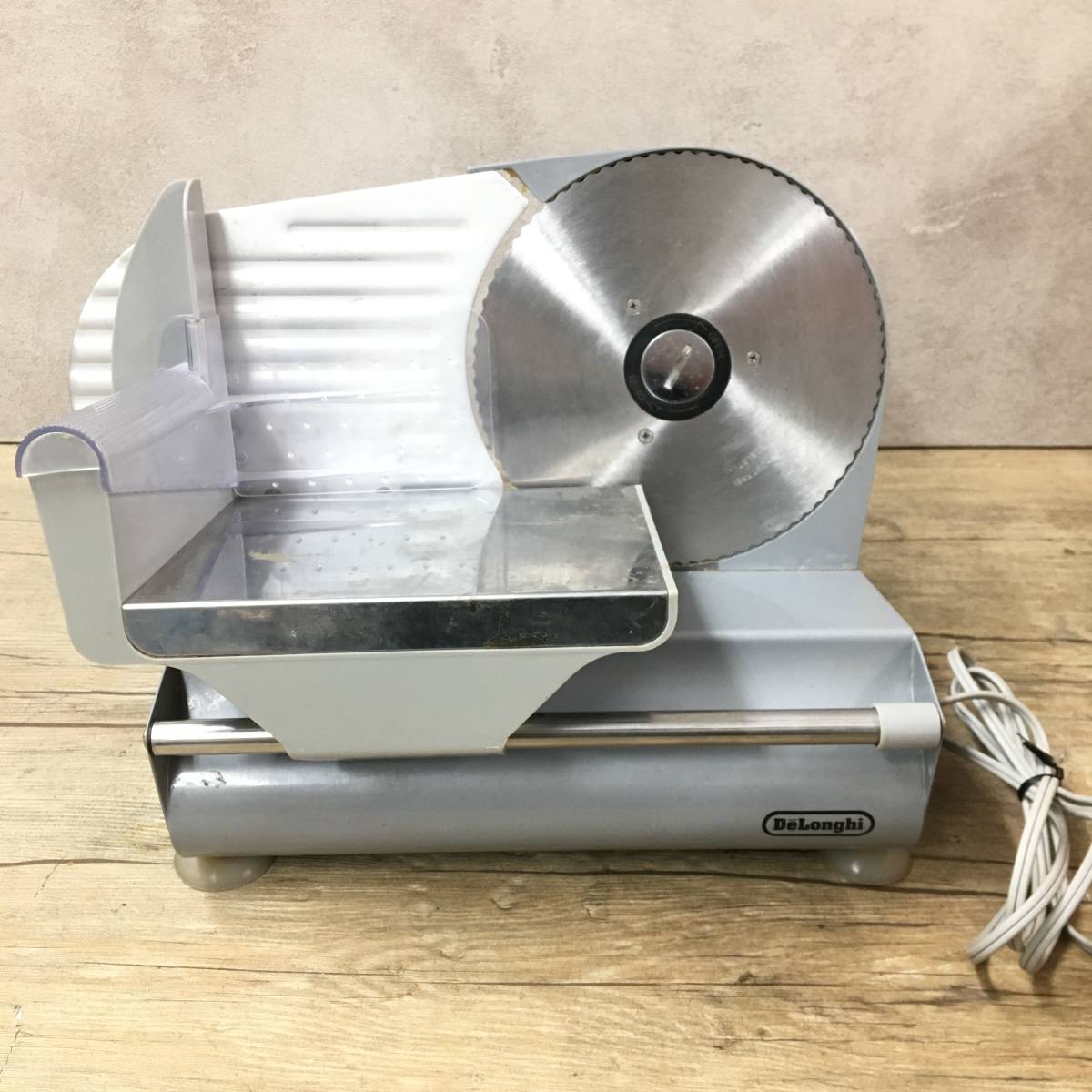 DeLonghi デロンギ 電動フードスライサー SL360 肉切機 業務用　調理器具 箱付き 菊KK