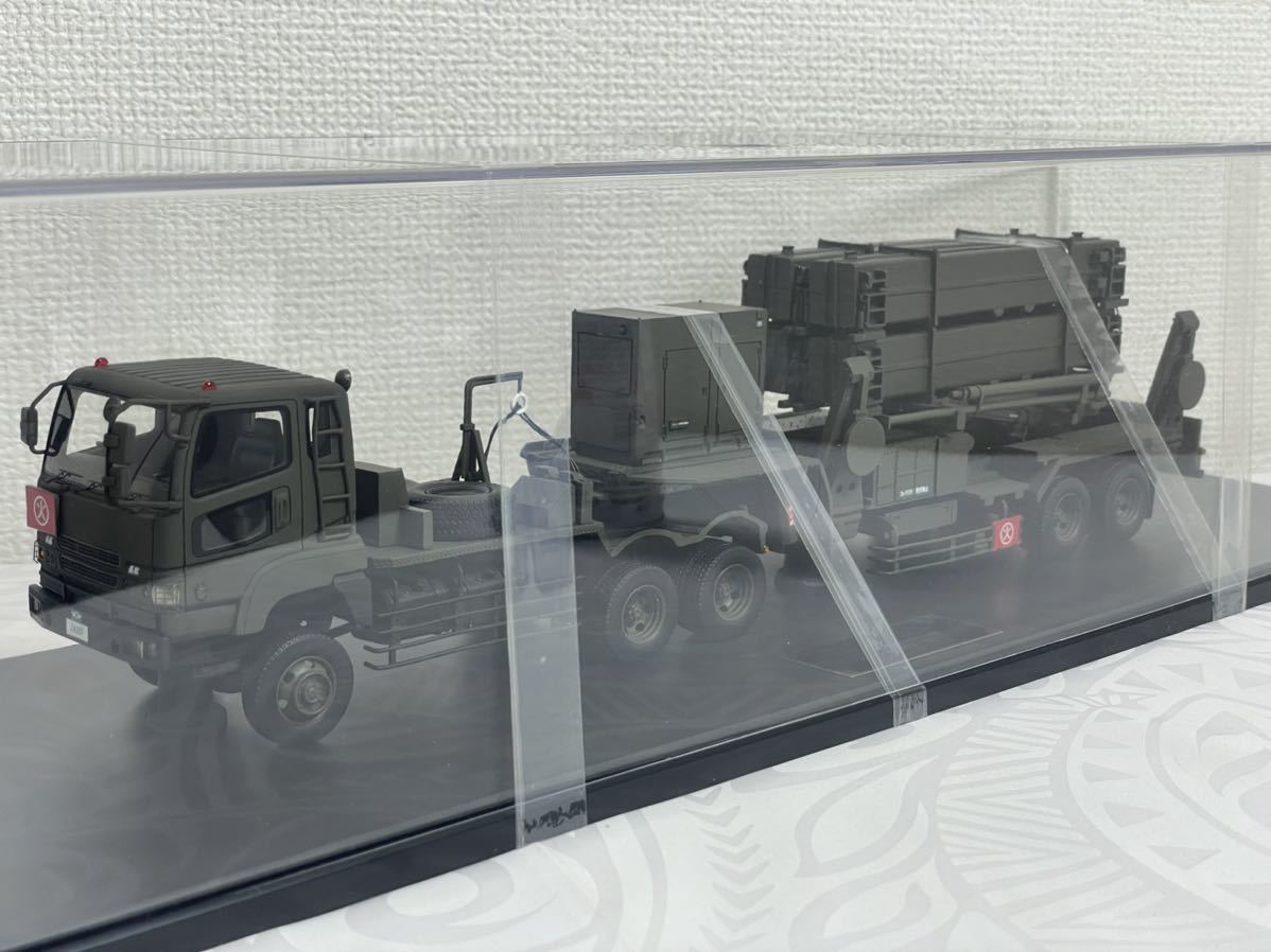 航空自衛隊 ペトリオット PAC-3 1⁄43 モノクローム 地対空誘導弾 地
