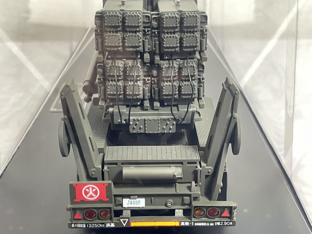 航空自衛隊 ペトリオット PAC-3 1⁄43 モノクローム 地対空誘導弾 地