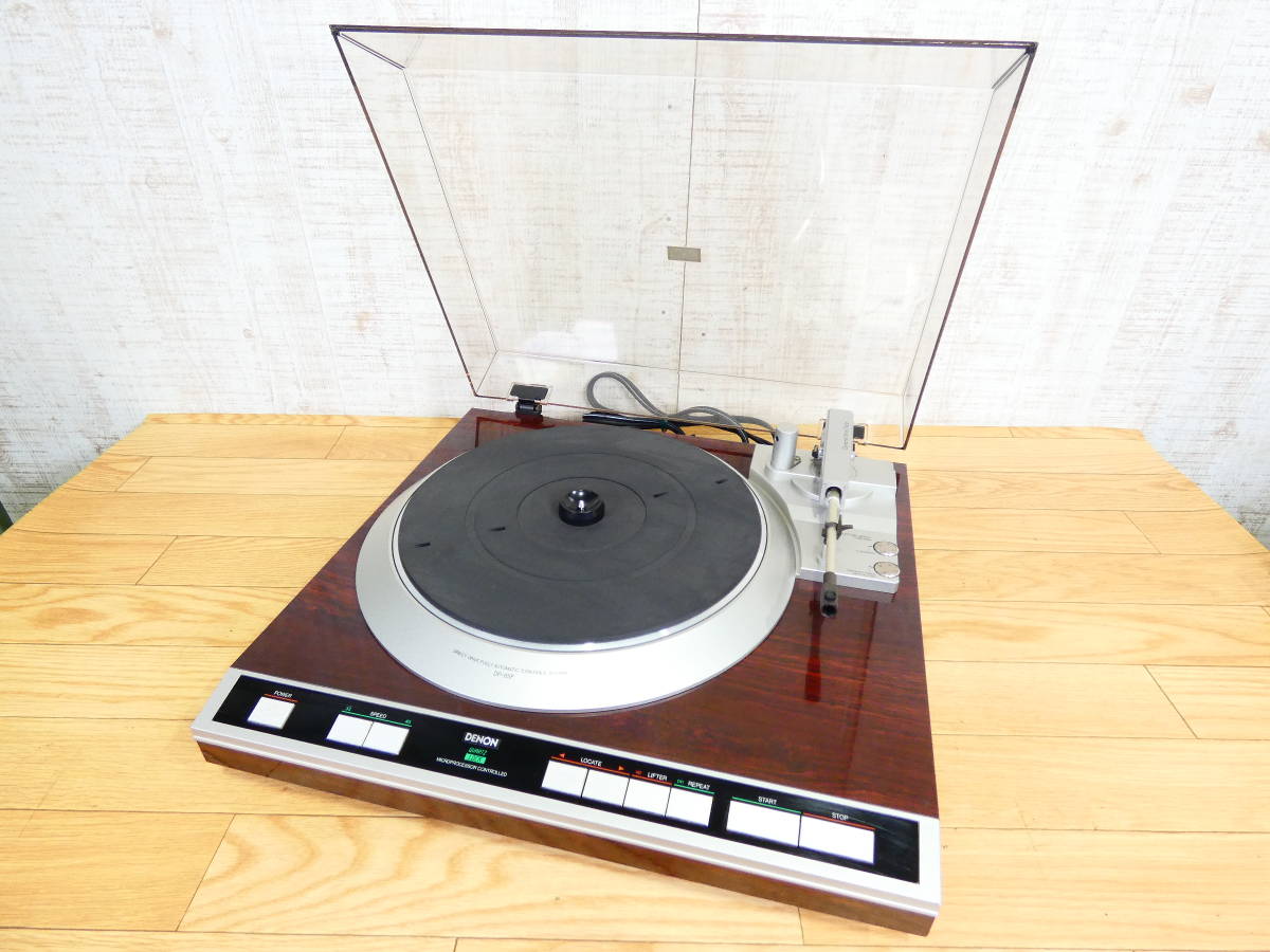 DENON デノン DP-65F レコードプレイヤー/ターンテーブル 音響機器 オーディオ ※ジャンク/再生OK！ @140 (8685-5/5) DP-65F DENON ターンテーブル 中古 09DENON ターンテーブル&frasl;レコード