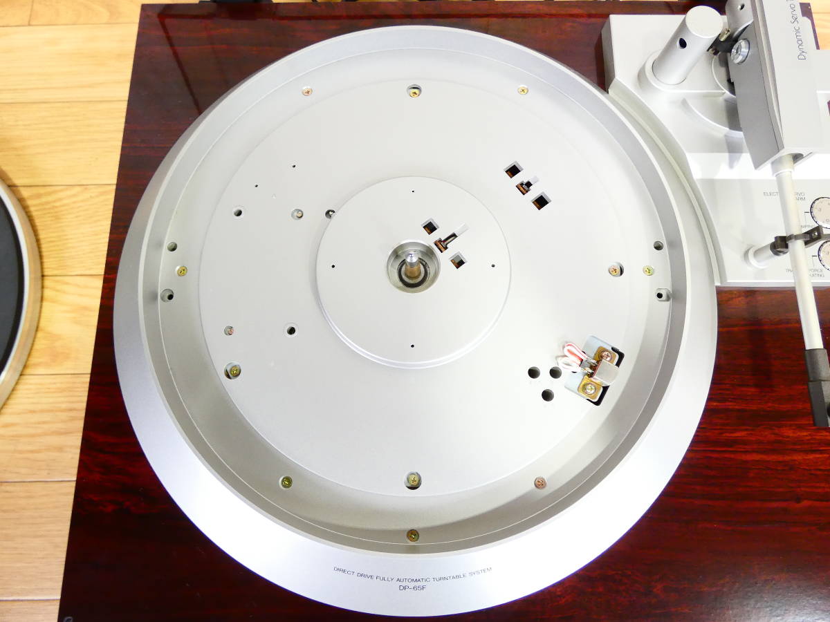 DENON デノン DP-65F レコードプレイヤー/ターンテーブル 音響機器 オーディオ ※ジャンク/再生OK！ @140 (8685-5/5) DP-65F DENON ターンテーブル 中古 09DENON ターンテーブル&frasl;レコード