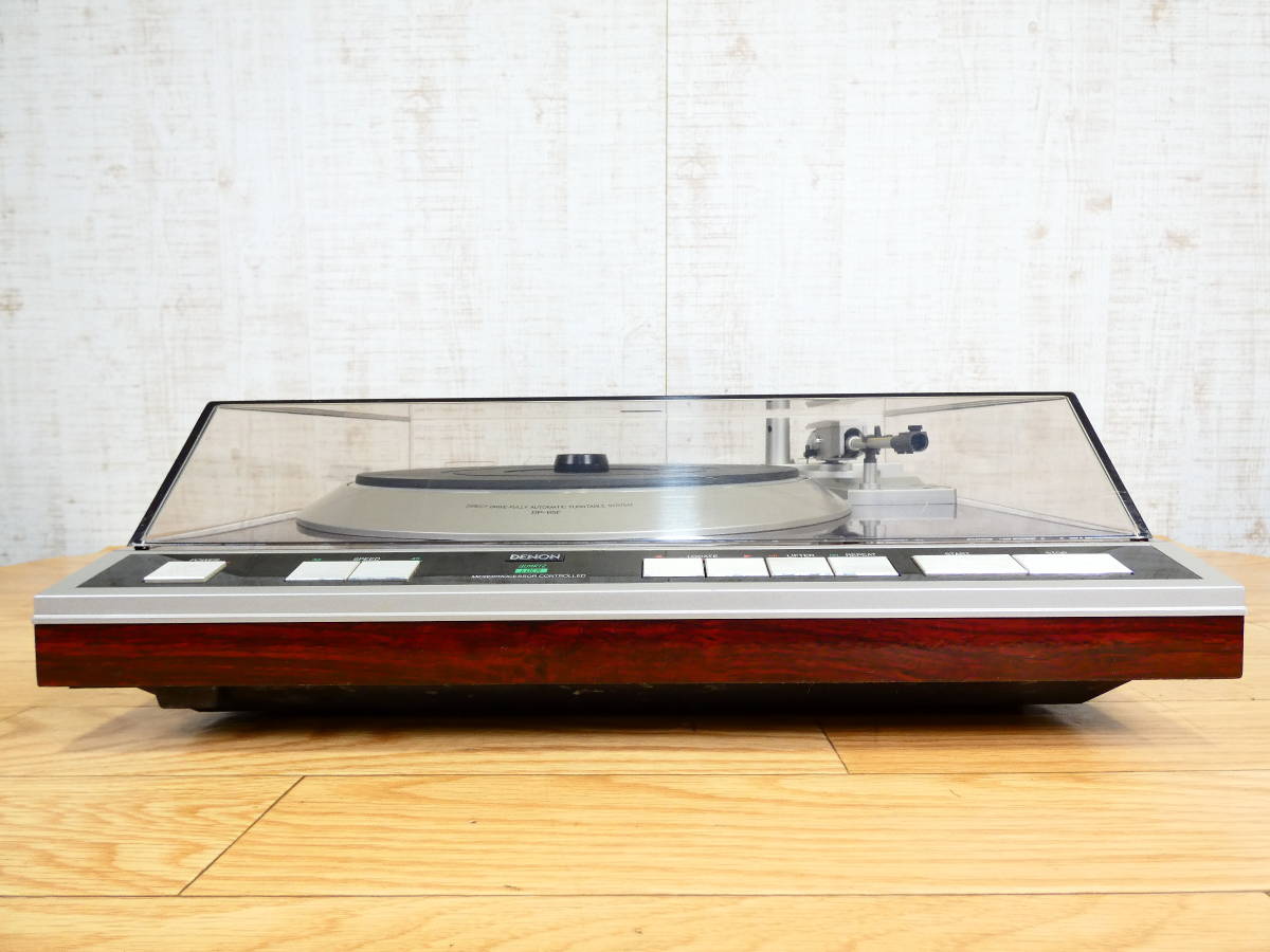 DENON デノン DP-65F レコードプレイヤー/ターンテーブル 音響機器 オーディオ ※ジャンク/再生OK！ @140 (8685-5/5) DP-65F DENON ターンテーブル 中古 09DENON ターンテーブル&frasl;レコード