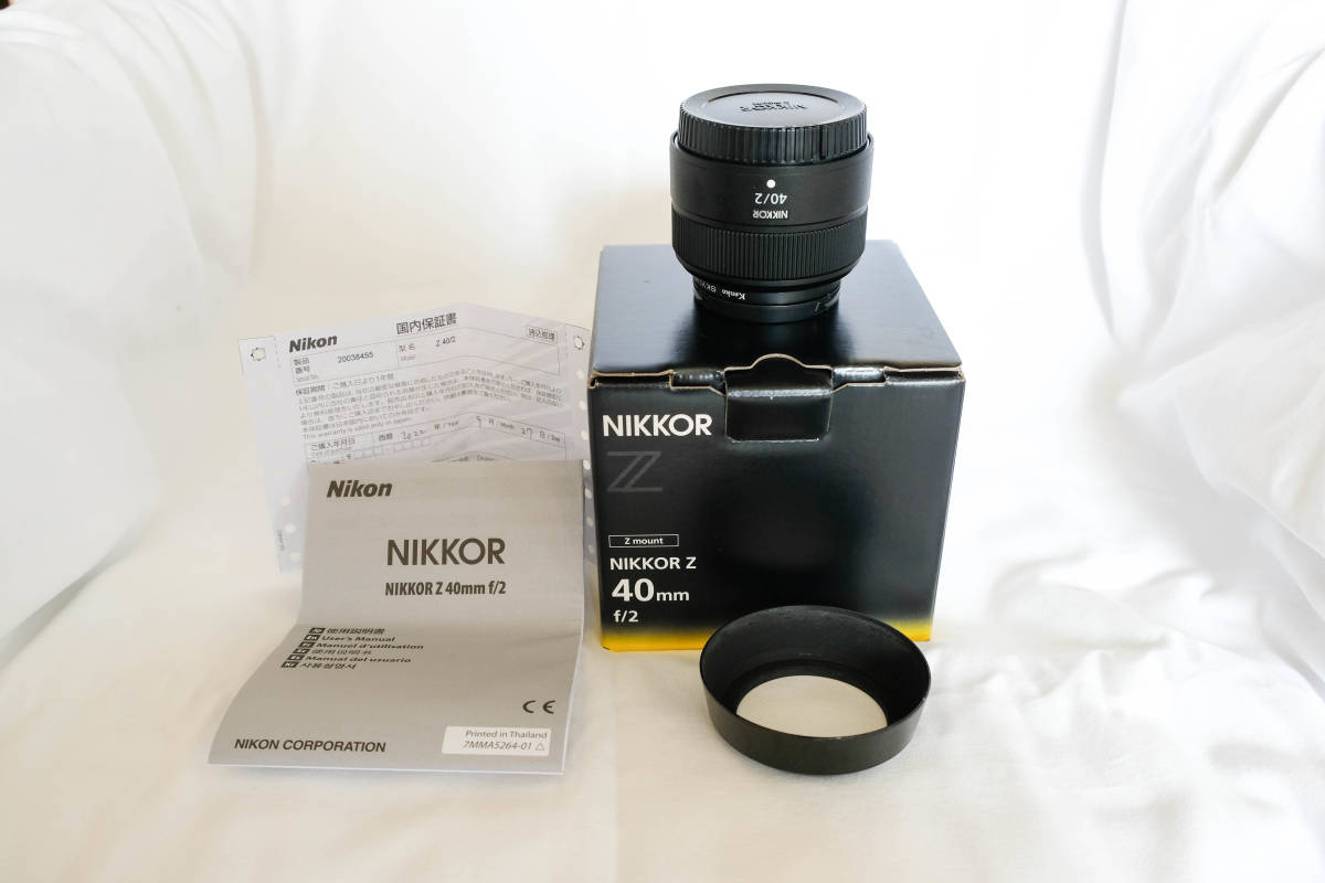 Z 40mm NIKKOR f⁄2 Nikon | ニコン Z40mmF2にフィットするレンズフード