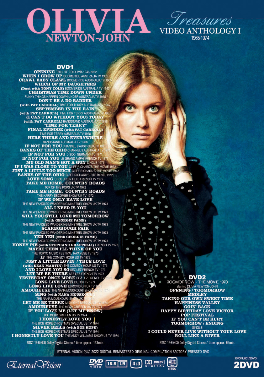 TREASURES VIDEO OLIVIA ⁄ ANTHOLOGY NEWTON-JOHN : Olivia Newton
