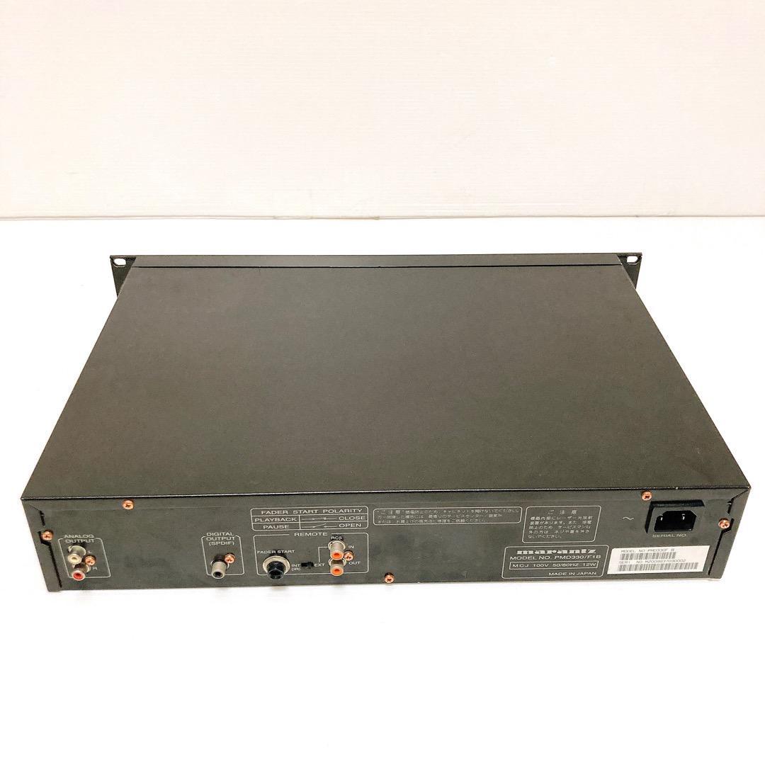 【希少】marantz マランツ PMD330 業務用CDプレーヤー marantz マランツ PMD330&frasl;F1B Players CD MARANTZ