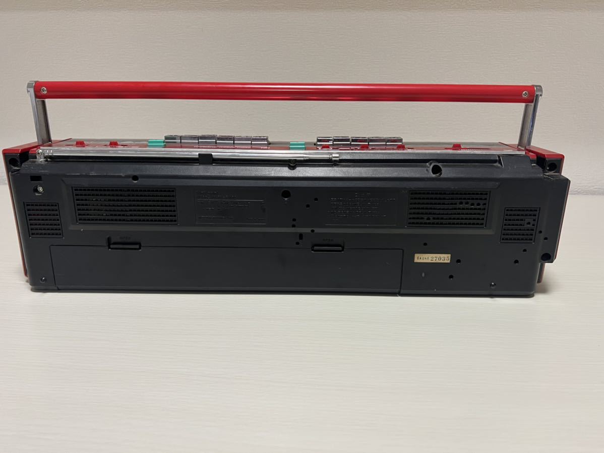 SANYO national 小型ラジカセ MR-U4SS RX-FW32 STEREO RADIO CASSETTE