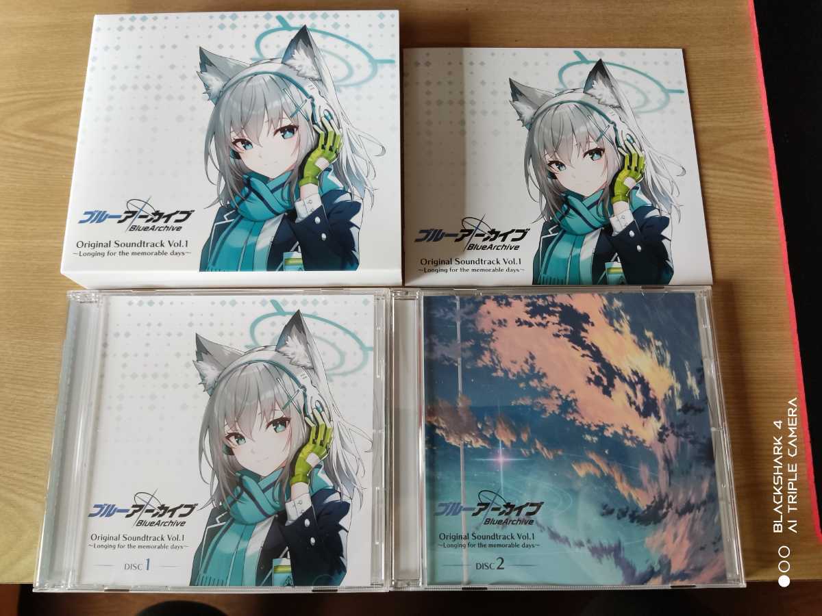 ブルーアーカイブ　サントラ　特典2点付きシリアルコード入力済