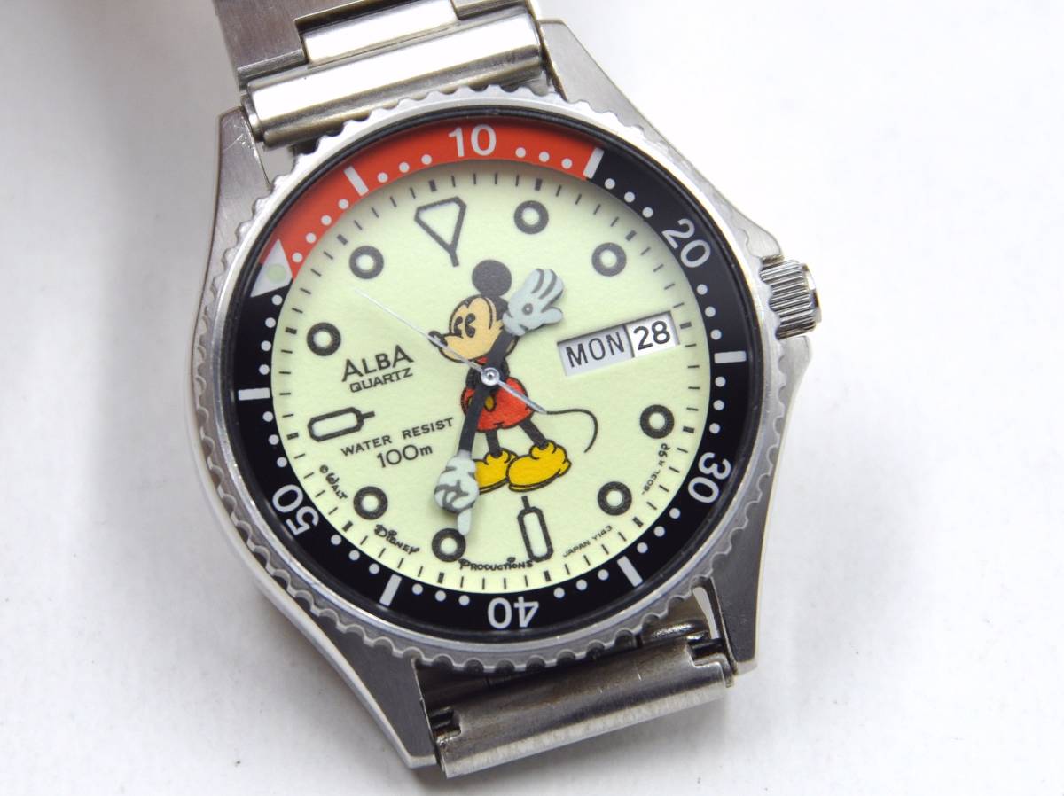 ミッキーマウス ALBA SEIKO 腕時計 アルバ クォーツ腕時計 公式通販 